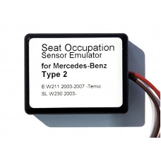 Эмулятор SRS Type 2 датчика занятости пассажира Mersedes W171, W230, W211