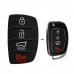 Вставка для ключа Hyundai HB20 SANTA FE IX35 IX45 3/4 кнопки, флип