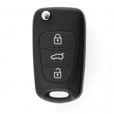 Корпус ключа Kia Ceed, Picanto, Sportage, Hyundai i20 i30 ix35, 3 кнопки, флип