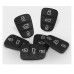 Вставка для ключа Kia Ceed, Picanto, Sportage, Hyundai Accent, i20 i30 ix35, 3 кнопки, флип